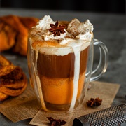 Autumn Leaf Sprinkle Latte
