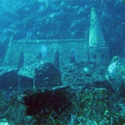Lake Minnewanka Underwater Ghost Town