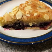 Blueberry Bakewell Tart