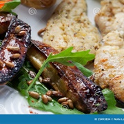 Roasted Ribs and Fish