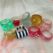 Chunky Plastic Jewelry