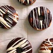 Licorice Drizzle Donut