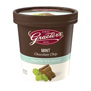 Graeter's Mint Chocolate Chip Ice Cream