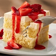 Strawberry Cream Cake