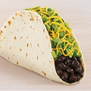 Taco Bell Black Bean Soft Taco