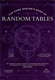 The Game Master's Book of Astonishing Random Tables (Ben Egloff)