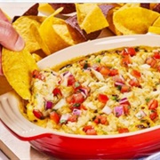 Crab Queso Platter