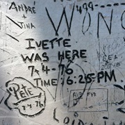 Hidden Wall of 1976 Graffiti (Permanently Closed)