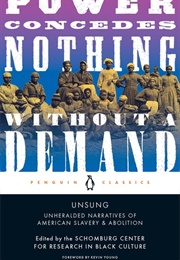 Unsung: Unheralded Narratives of American Slavery and Abolition (Various)