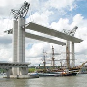 Pont Gustave-Flaubert, Rouen, France
