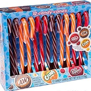 Soda Flavored Candy Canes