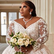 Diamond Necklace With Wedding Dress