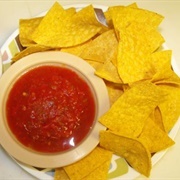 Chips With Hot Sauce