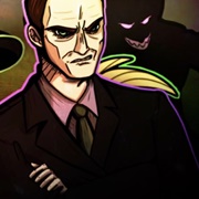 Raccoonbrova as Green Goblin