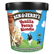 Ben & Jerry's Vanilla Pecan Blondie Ice Cream