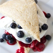Cherry Blueberry Shortcake