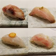 Calico Bass Sushi