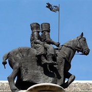 Outside in the Distance a Wildcat Did Growl