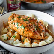 Parmesan and Sunblush Tomato Chicken