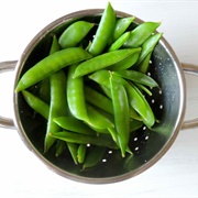 Steamed Sugar Snap Peas
