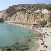 Fyriplaka Beach, Milos