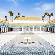 Bahia Palace at Marrakech, Morocco