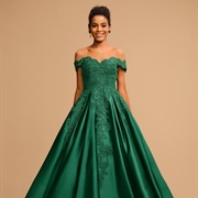 Try on an Evening Gown