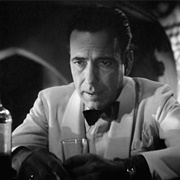 Humphrey Bogart as Rick Blaine (Casablanca)