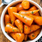 Boiled Chantenay Carrots