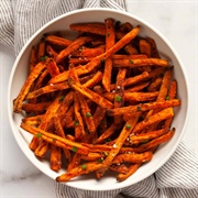 Fry Seasoning Sweet Potato Wedges