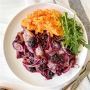 Spicy Blueberry Chicken Strips