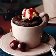 Black Forest Mug Cake