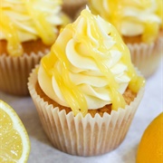Lemonade Drizzle Cupcake