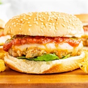 Italian Style Chicken Burger