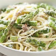 Asparagus Linguine