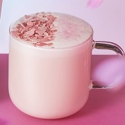 Sakura Soy Latte