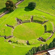Caerleon Roman Amphitheatre, Fortress & Baths, Wales, UK