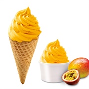 Passionfruit & Mango Ice Cream