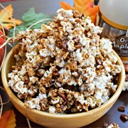 Brown Butter Maple Popcorn With Pecans