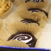 Caramel and Marshmallow Zebra Spiral