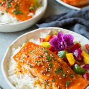 Sweet and Sour Salmon