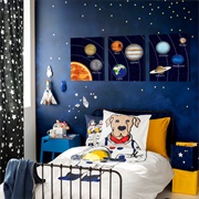 Outer Space Kid's Room