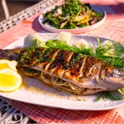 Roasted Rainbow Trout