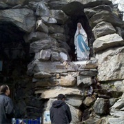 Our Lady of Lourdes Grotto at St. Lucy's Church (Permanently Closed)