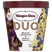 Häagen-Dazs Duo Belgian Chocolate & Vanilla Crunch Ice Cream