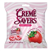 Creme Savers Strawberries and Creme
