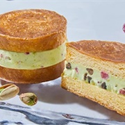 Cassata Pistachio and Berry Cake