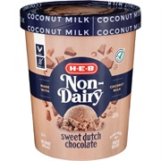 H-E-B Non-Dairy Sweet Dutch Chocolate Frozen Dessert