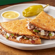 Parmesan Crusted Philly Cheesesteak Papadia