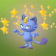 Shinny Alolan Meowth